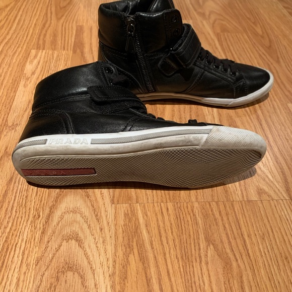 Prada Leather sneakers - Picture 3 of 4